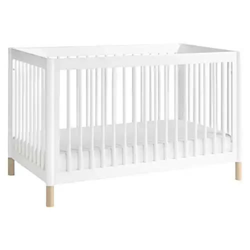 Babyletto Gelato 4-in-1 Convertible Crib (White/Natural)