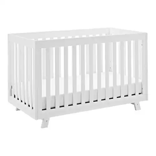 Storkcraft Beckett 3-in-1 Convertible Crib (White)
