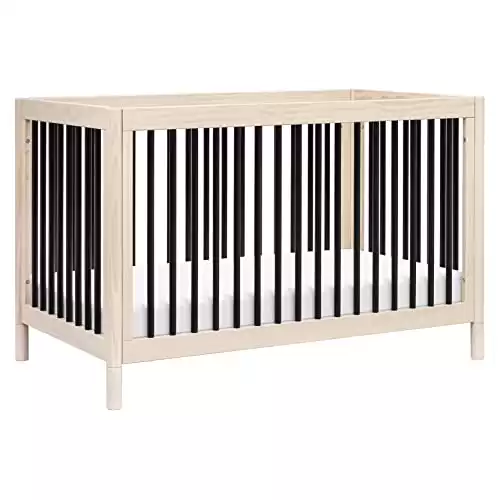 Babyletto Gelato 4-in-1 Convertible Crib (Natural/White/Black)