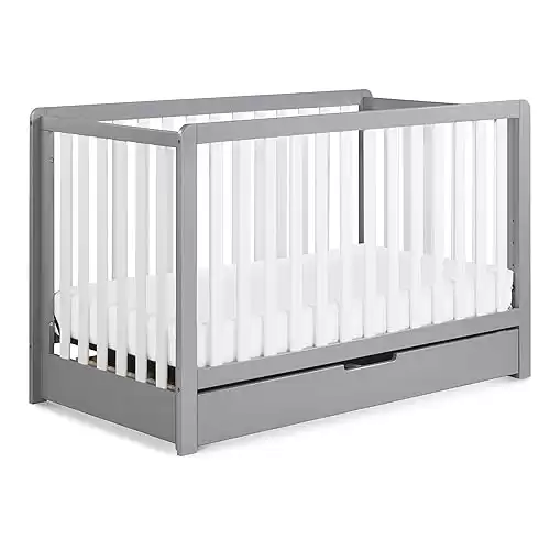 DaVinci Colby 4-in-1 Convertible Crib (Grey/White)