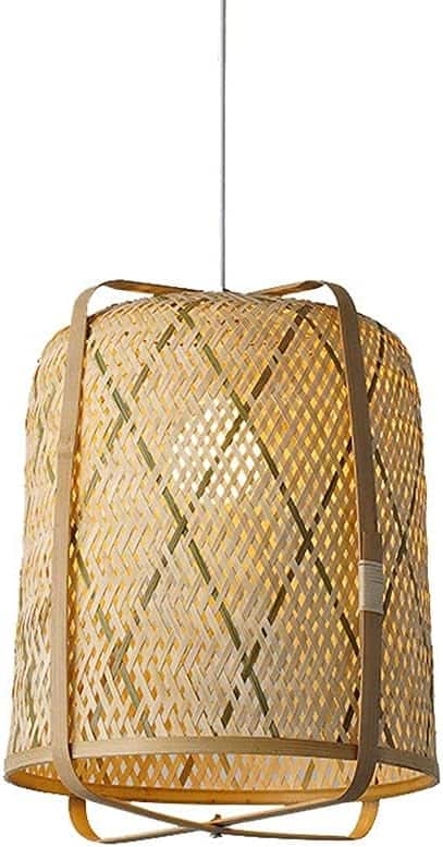 Hand Woven Rattan Ceiling Light