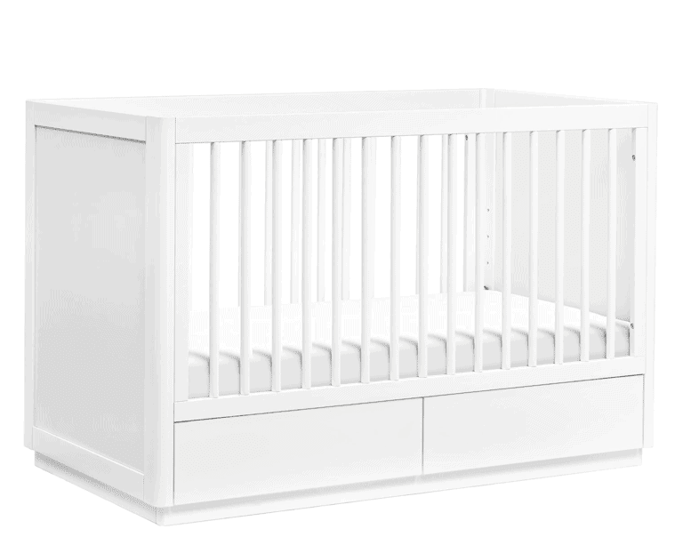 Babyletto Bento 3-in-1 Convertible Storage Crib White