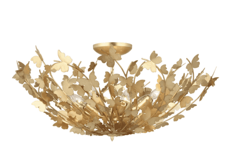 Farfalle 8 - Light Semi Flush Mount by Julie Neill