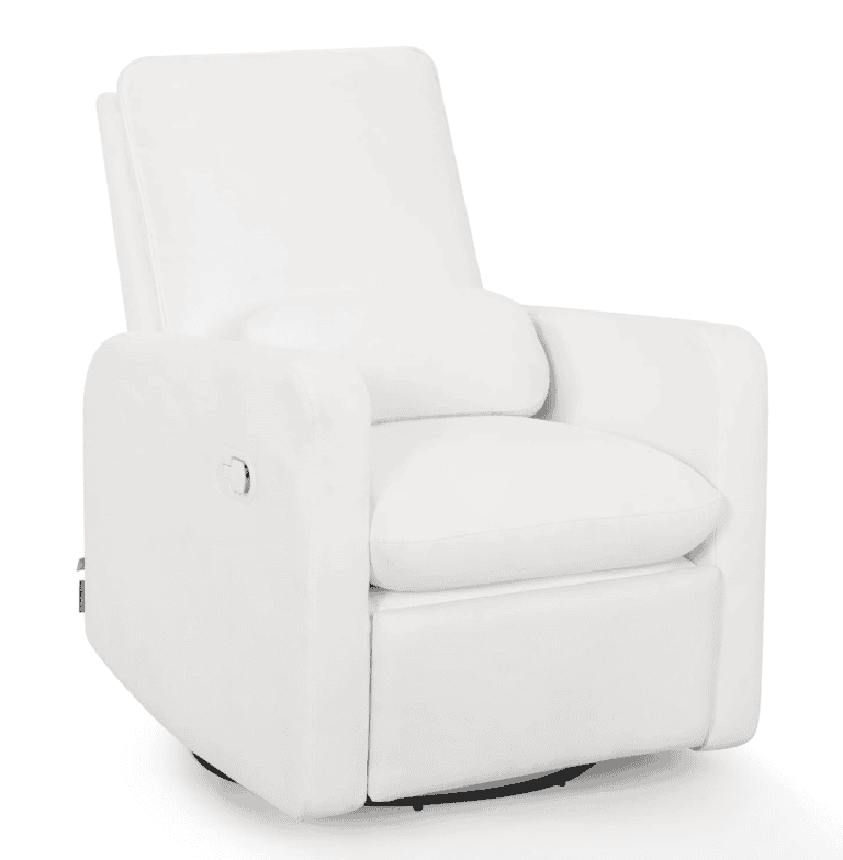 GAP babyGap Cloud Recliner with LiveSmart Evolve - Sustainable Performance Fabric, Artic White