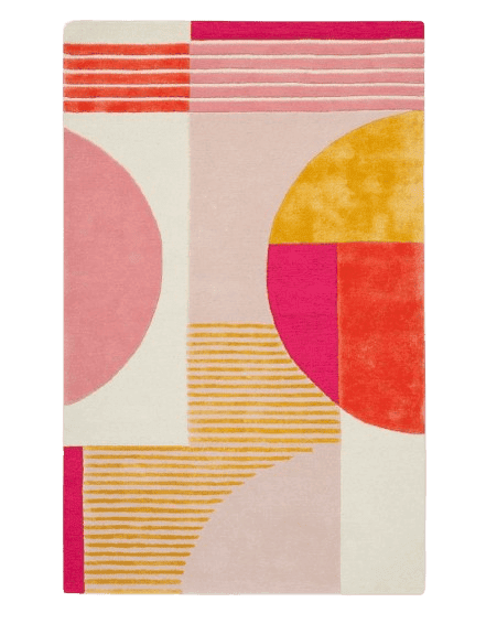 Pieced Circle Rug