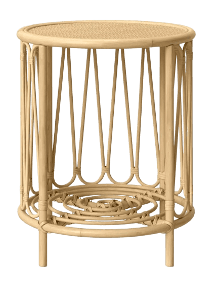 Rattan Bedside Kids' Table Natural - Pillowfort